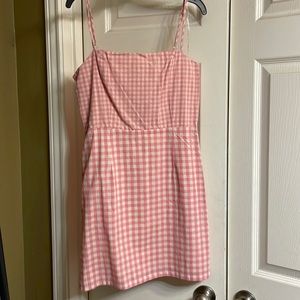 Pink and white all occasion dress. Brand new from Francesca’s.